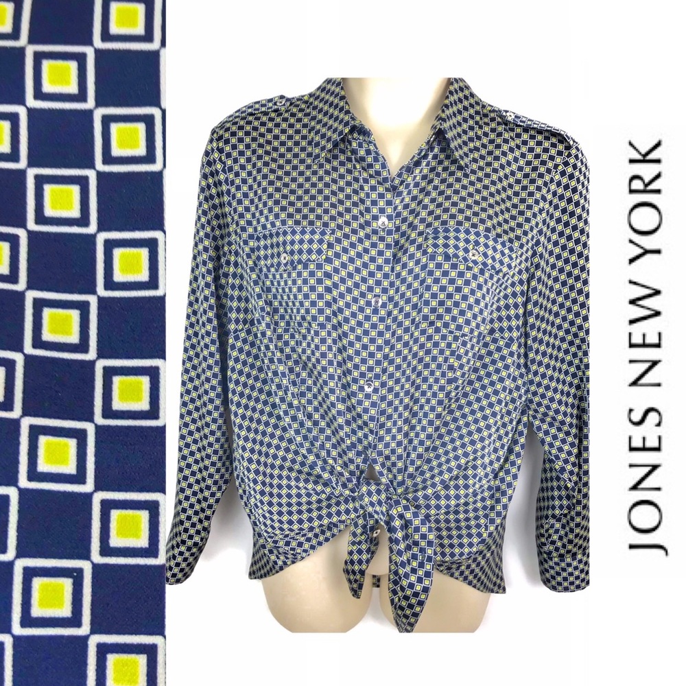 Jones New York Woman | Stretch Silky Blouse 2X - Picture 1 of 8
